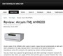 TechRadar on AVR600 - "A receiver for all reasons"